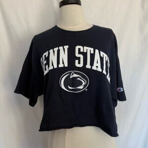 Champion Penn State Cropped T shirt